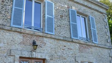 Fassade der Unterkunft