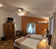 Iron/ironing board (on request), WiFi (free), bed sheets