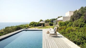 Piscina externa, piscina aquecida