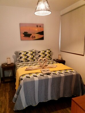 Individually decorated, individually furnished, blackout curtains - Apartamentos do Castelo (Mata de São João)