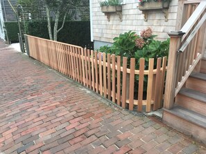 Exterior detail - 3 bedroom 2 1/2 bath house 1 1/2 Blocks From Main Street, one block from harbor. (Nantucket)