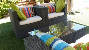Terrace/patio - Villa With Private Pool, Sea View With Grass And 2 Gazebos (Pernera)