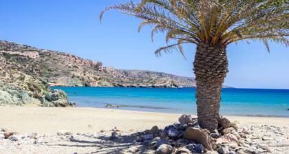 Aito kreetalainen kivi tuulimylly