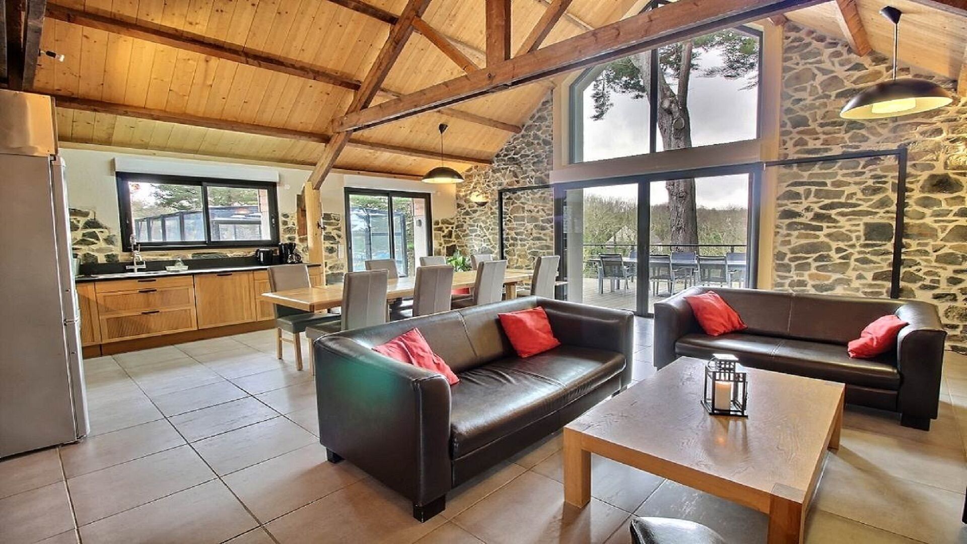 TV, fireplace, DVD player, table tennis