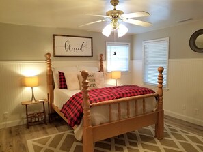 3 dormitorios, tabla de planchar con plancha, wifi gratis y ropa de cama