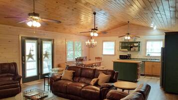 TV connectée, cheminée