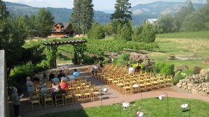 Property grounds - Family Friendly Home In Vineyard next to Award Winning "Cathedral Ridge Winery." (Hood River)