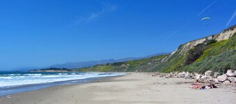 WOW Ocean View Rincon Point Gated Neighborhood, Well-appointed Pups pre-approved