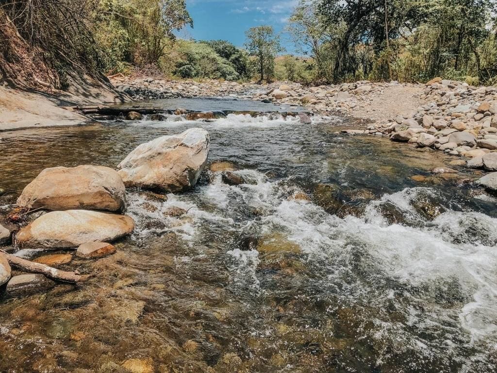 Enjoy the gorgeous Rio Guacimal which the community defended from development.