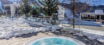 Appartement avec accès direct aux pistes + jacuzzi