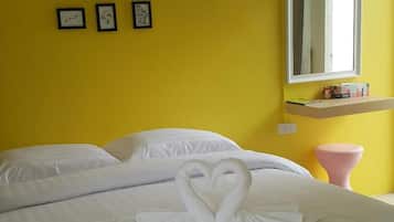 Soundproofing, rollaway beds, free WiFi, bed sheets