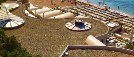 Beach nearby, beach towels