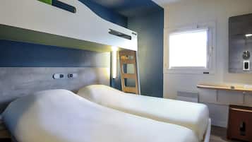 Driepersoonskamer, 1 tweepersoonsbed