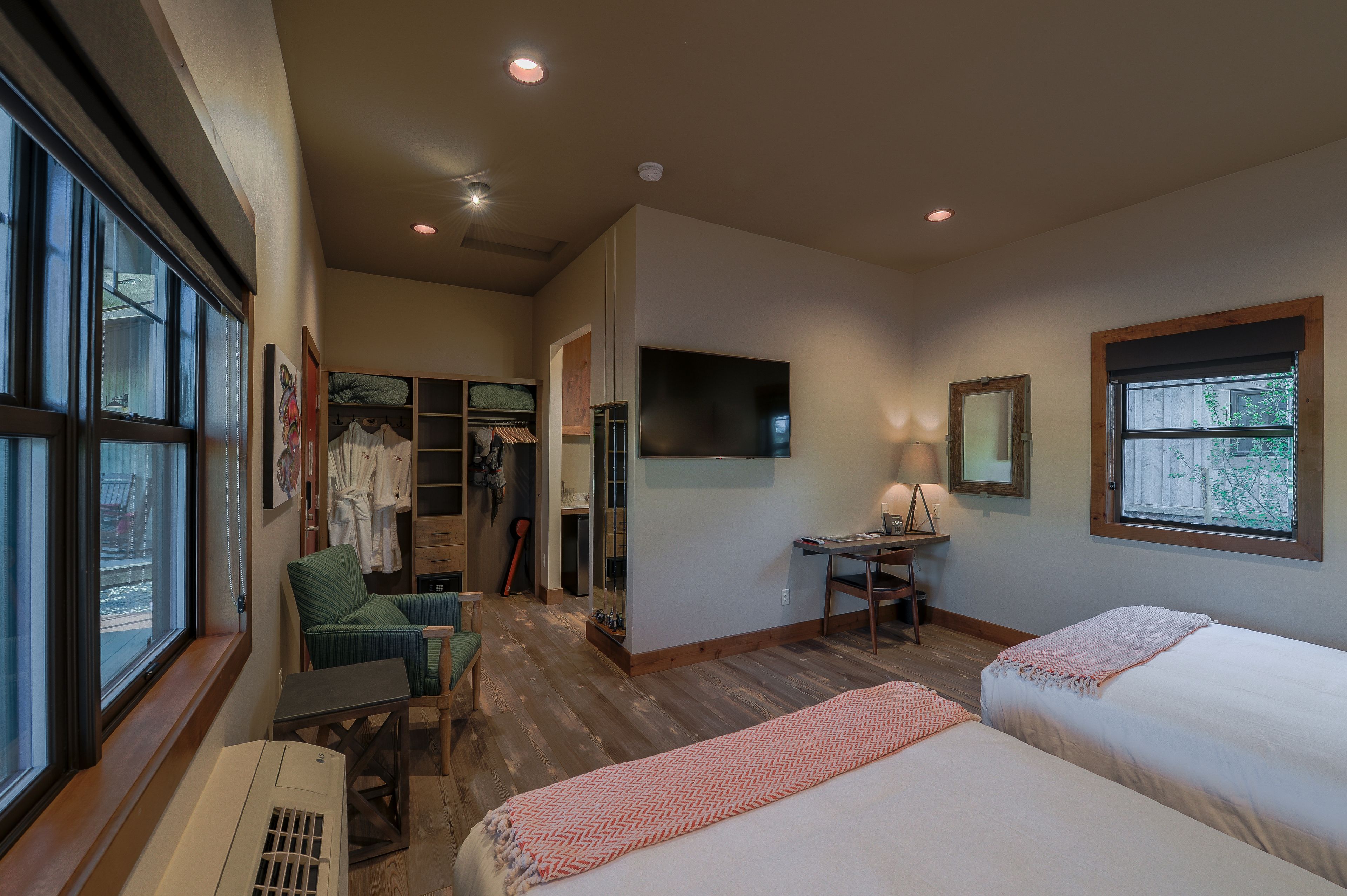 Zimmer, 2 Queen-Betten