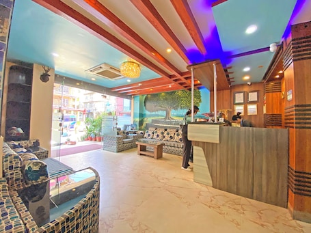 Recepción. Hotel Readers Inn Pvt.Ltd