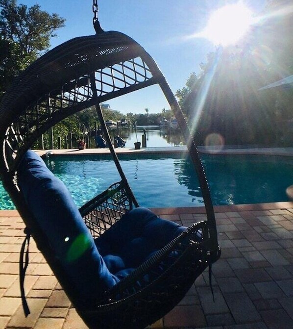 Una piscina climatizada