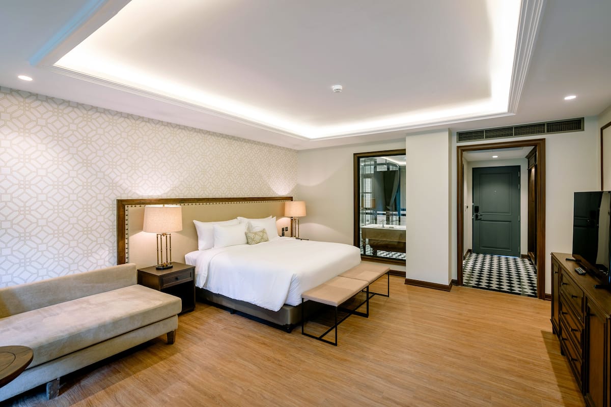 Grand Double Room | 미니바, 객실 내 금고, 책상, 암막 커튼