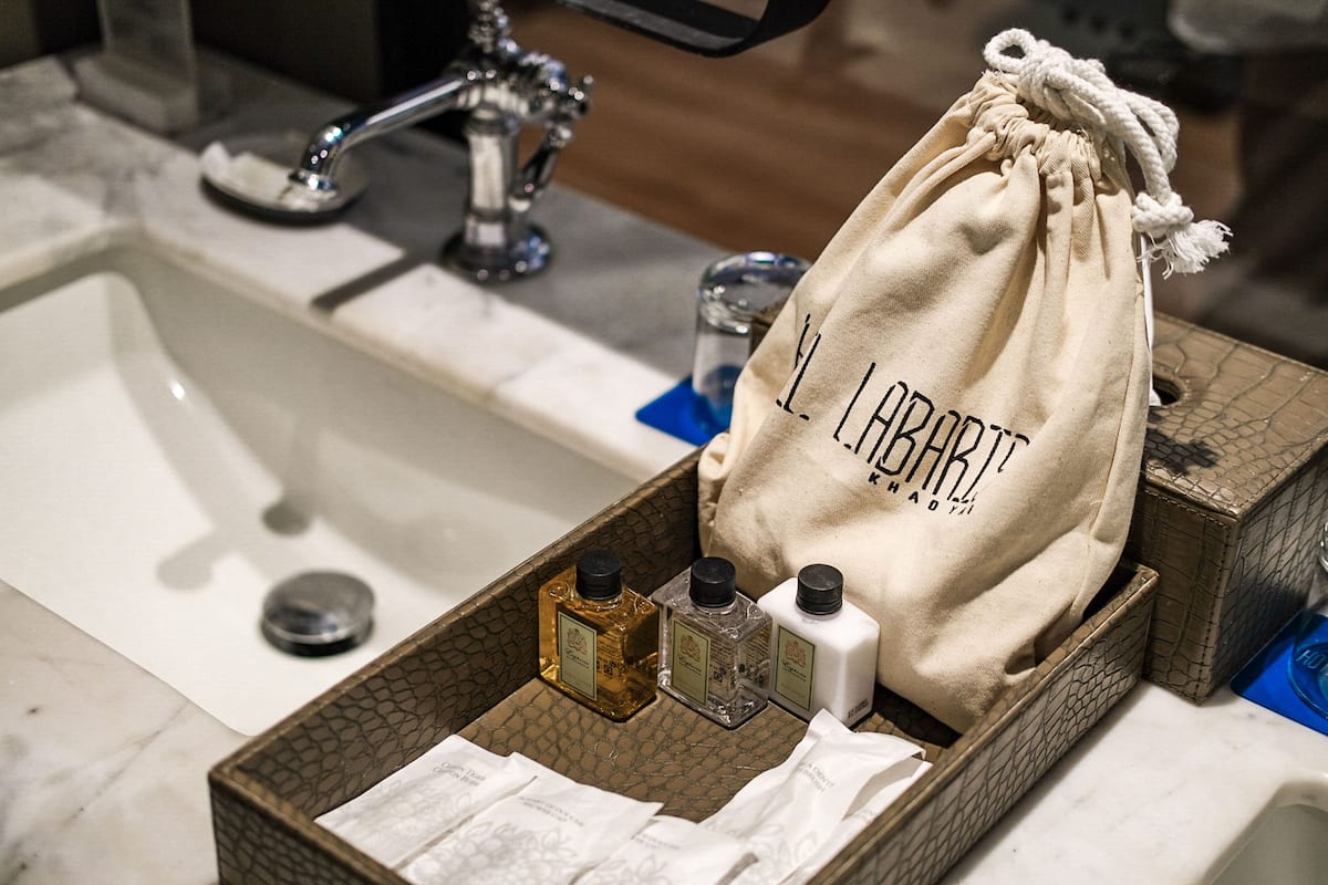 free toiletries, hair dryer, bathrobes, slippers