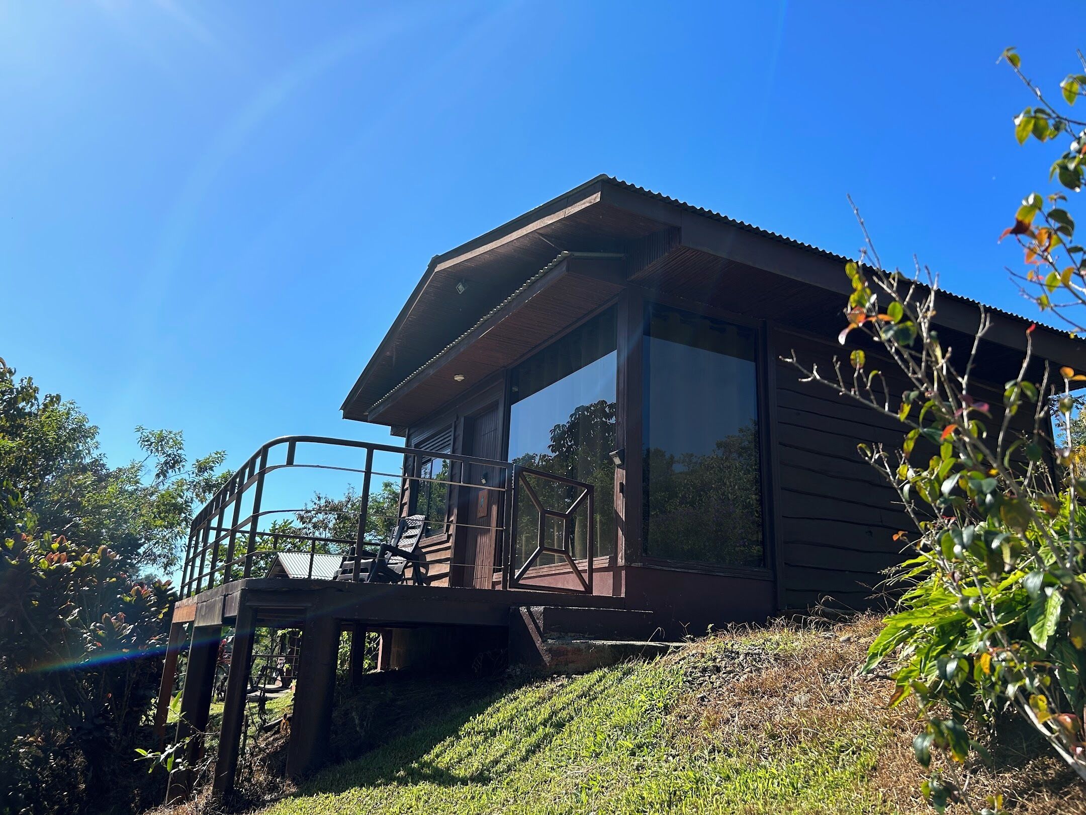Panoramic Cabin, 1 Bedroom, Private Bathroom, Mountain View | Memory foam beds, individually decorated, individually furnished