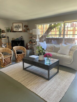 Sala de estar en el lobby