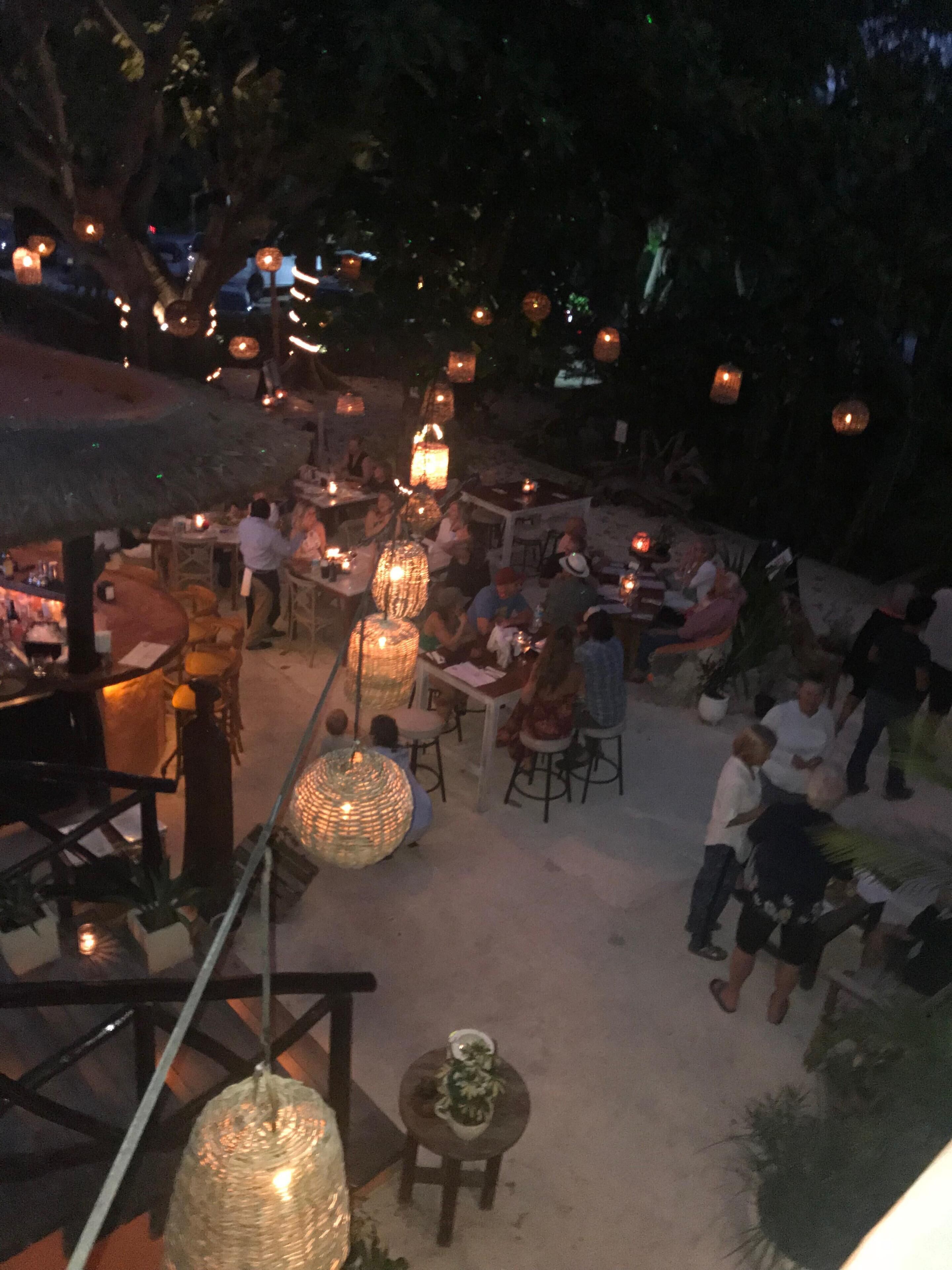 Taverna Restaurant in Akumal is one of our favorite restaurants 5 minute drive.