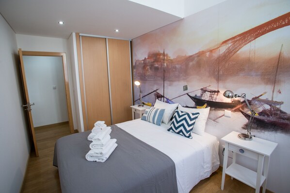 Apartment, 1 Schlafzimmer (4) | 1 Schlafzimmer, Bügeleisen/Bügelbrett, Babybetten, kostenloses WLAN