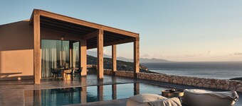 Luxury villa with private pool and amazing sea view