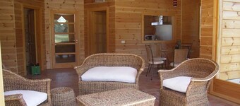 Loreto Aprutino Log House Villla