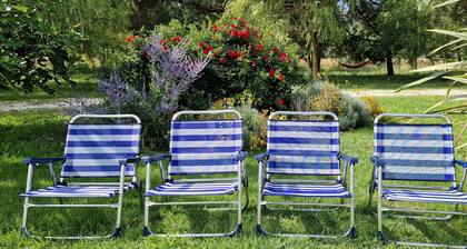 4 star villa 800m away from the beach, in the middle of a 6 hectar private field