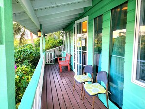 Terrace/patio - ' BEACHFRONT COTTAGE' (Gros islet)