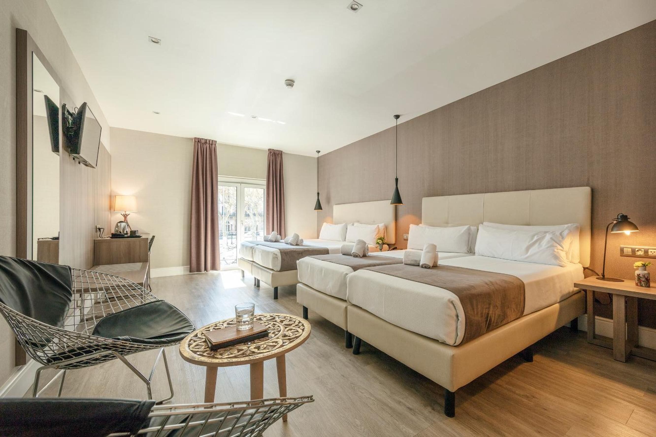 Chambres insonorisées, accès pour personnes à mobilité réduite