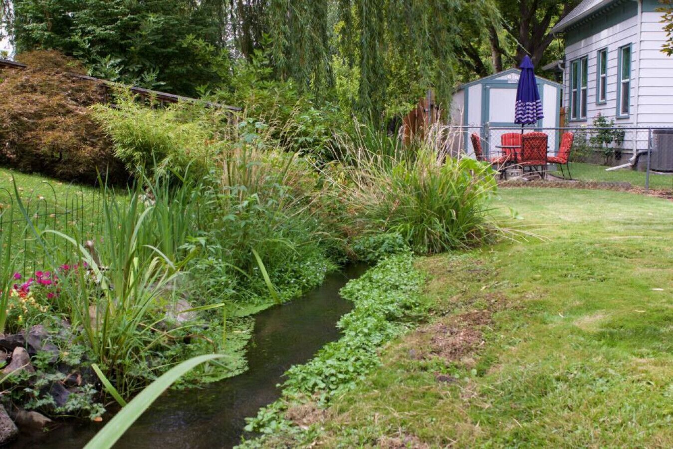 Enceinte de l’hébergement