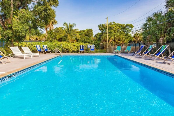 Una piscina climatizada