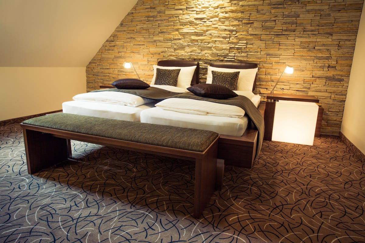 comfort double room | hypo-allergenic bedding, in-room safe, individually decorated