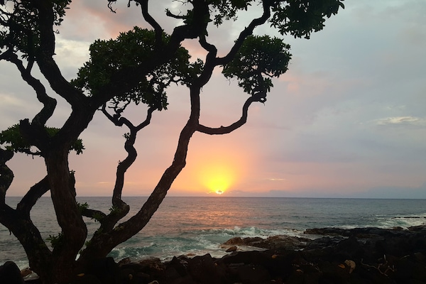 Sunset from Beach Area