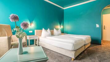 Superior-Doppelzimmer | Zimmersafe, Schreibtisch, Verdunkelungsvorhänge, kostenloses WLAN