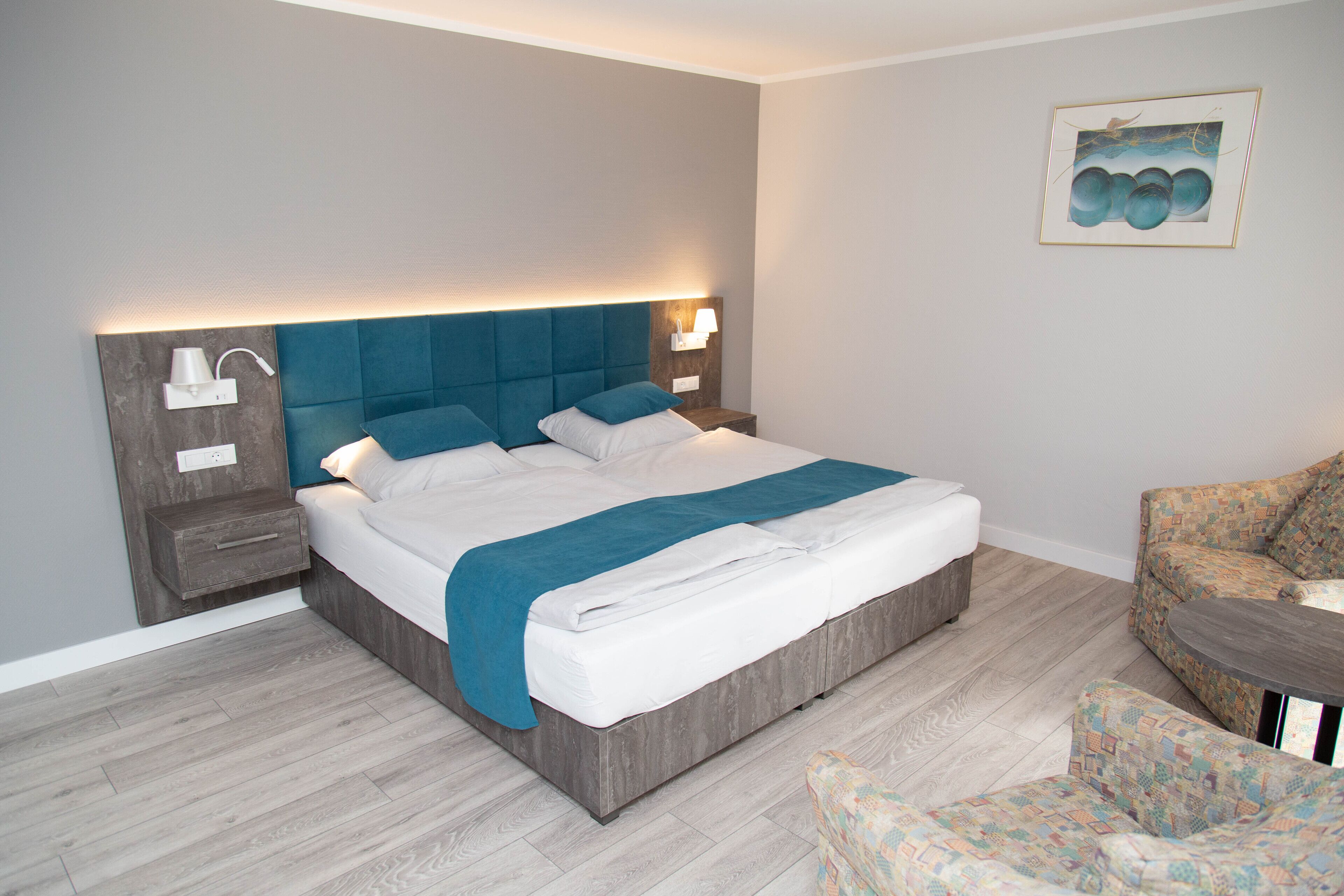 Hypoallergeen beddengoed, een minibar, een bureau, gratis wifi