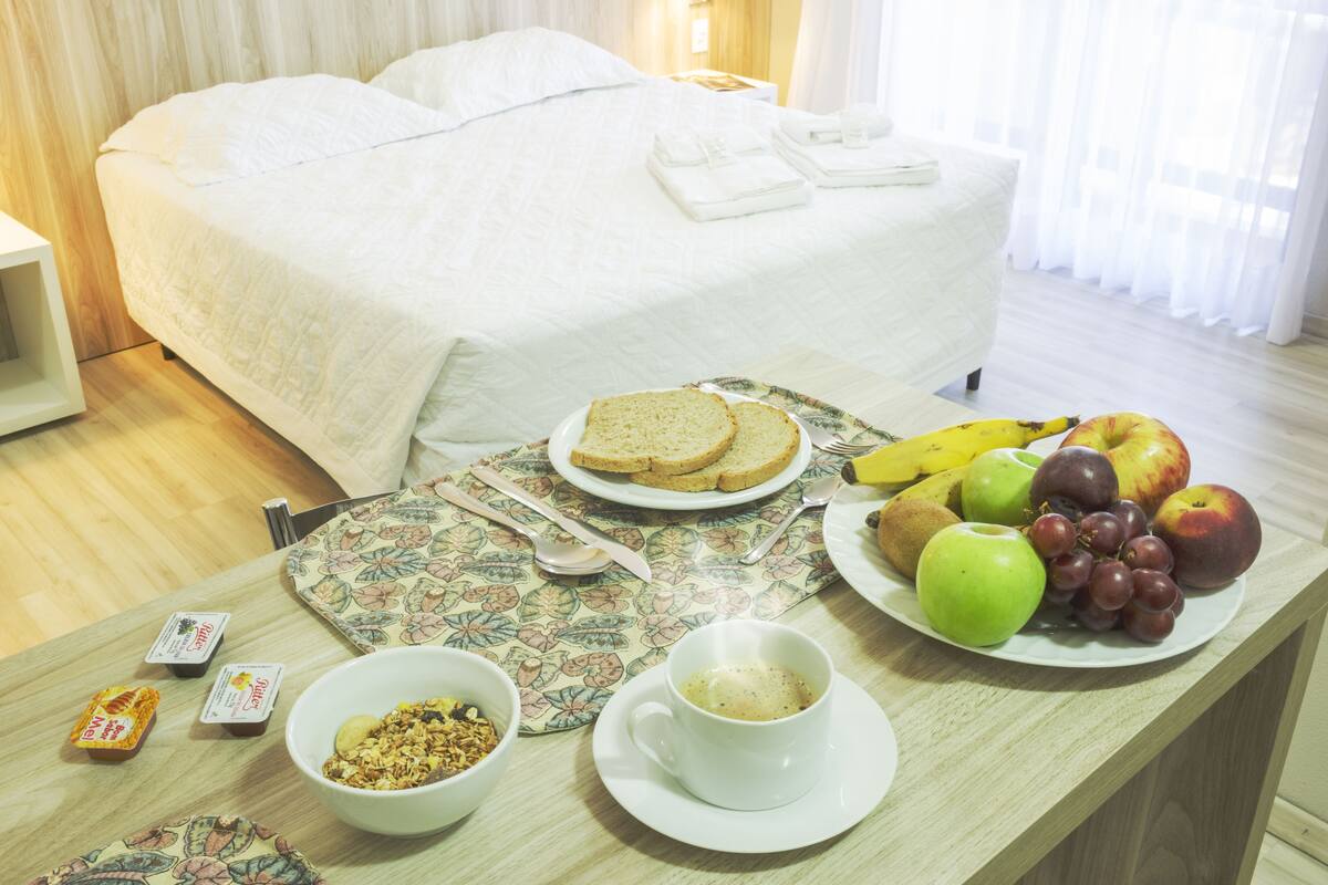 Studio Luxo Double | Minibaari, tallelokero huoneessa, työpöytä, pimennysverhot