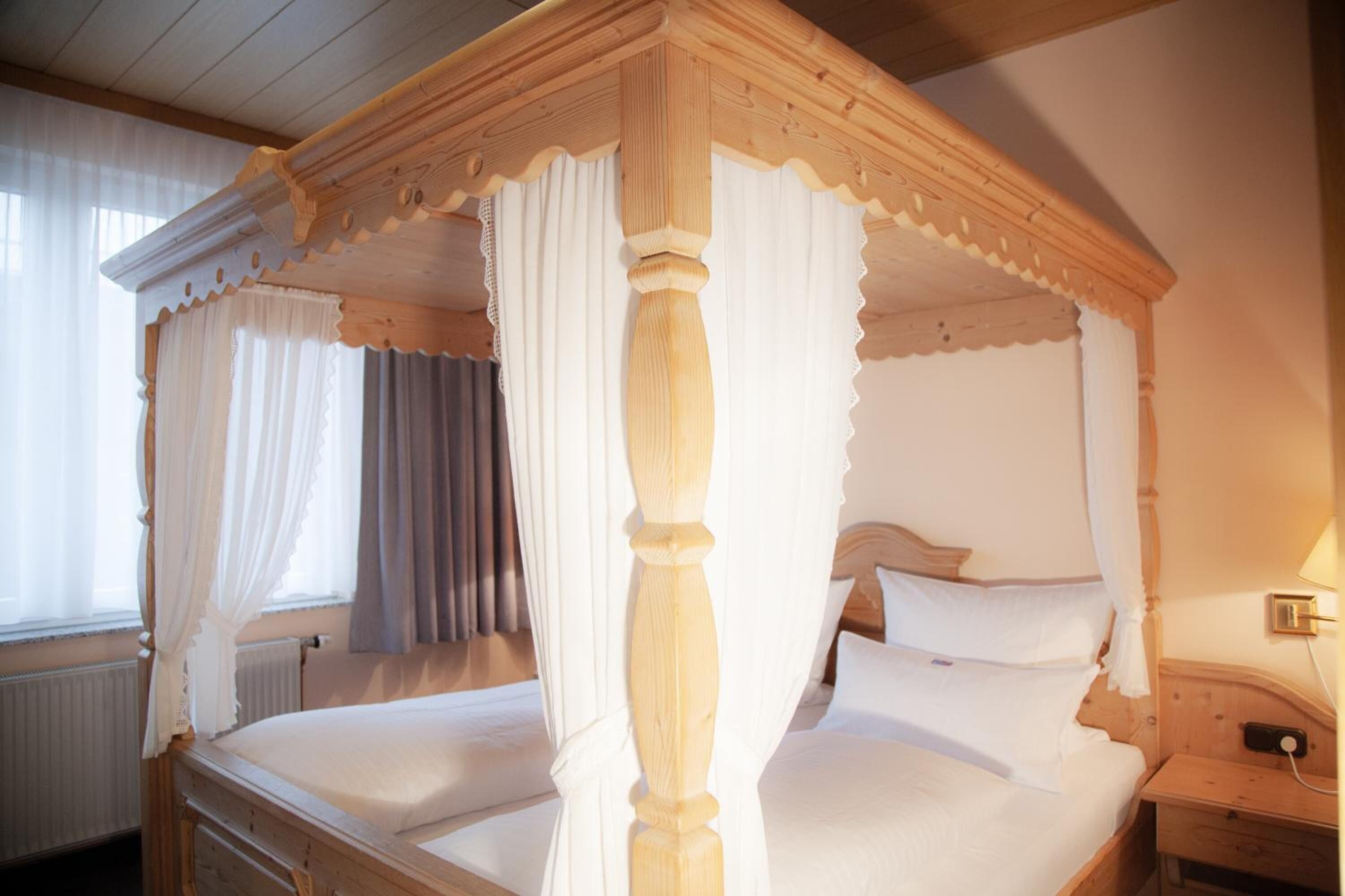 minibar, desk, laptop workspace, blackout curtains