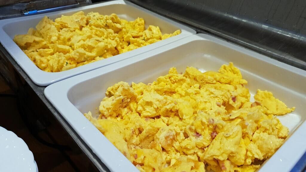 Daily buffet breakfast (EUR 14 per person)