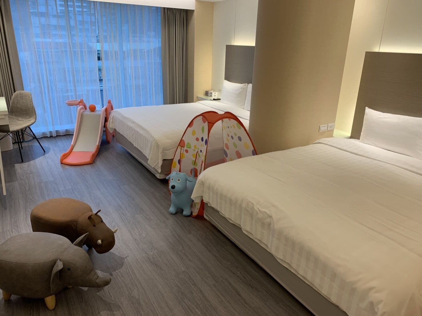 Children Theme Family Room | In-room safe, desk, soundproofing, iron/ironing board