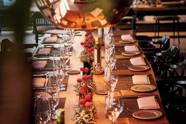 2 restaurants servant le dîner