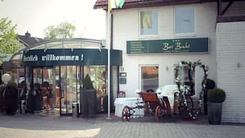 Fassade der Unterkunft