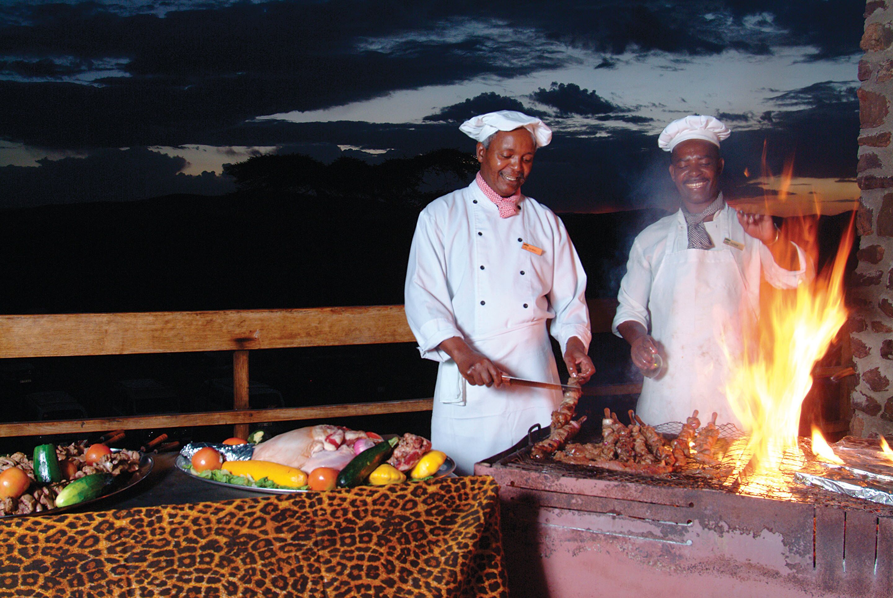 breakfast, lunch, dinner served; local and international cuisine