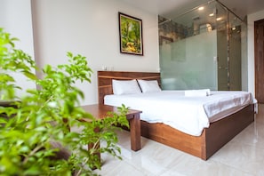 Apartamento standard | Escrivaninha, ferros/tábuas de passar roupa, Wi-Fi de cortesia