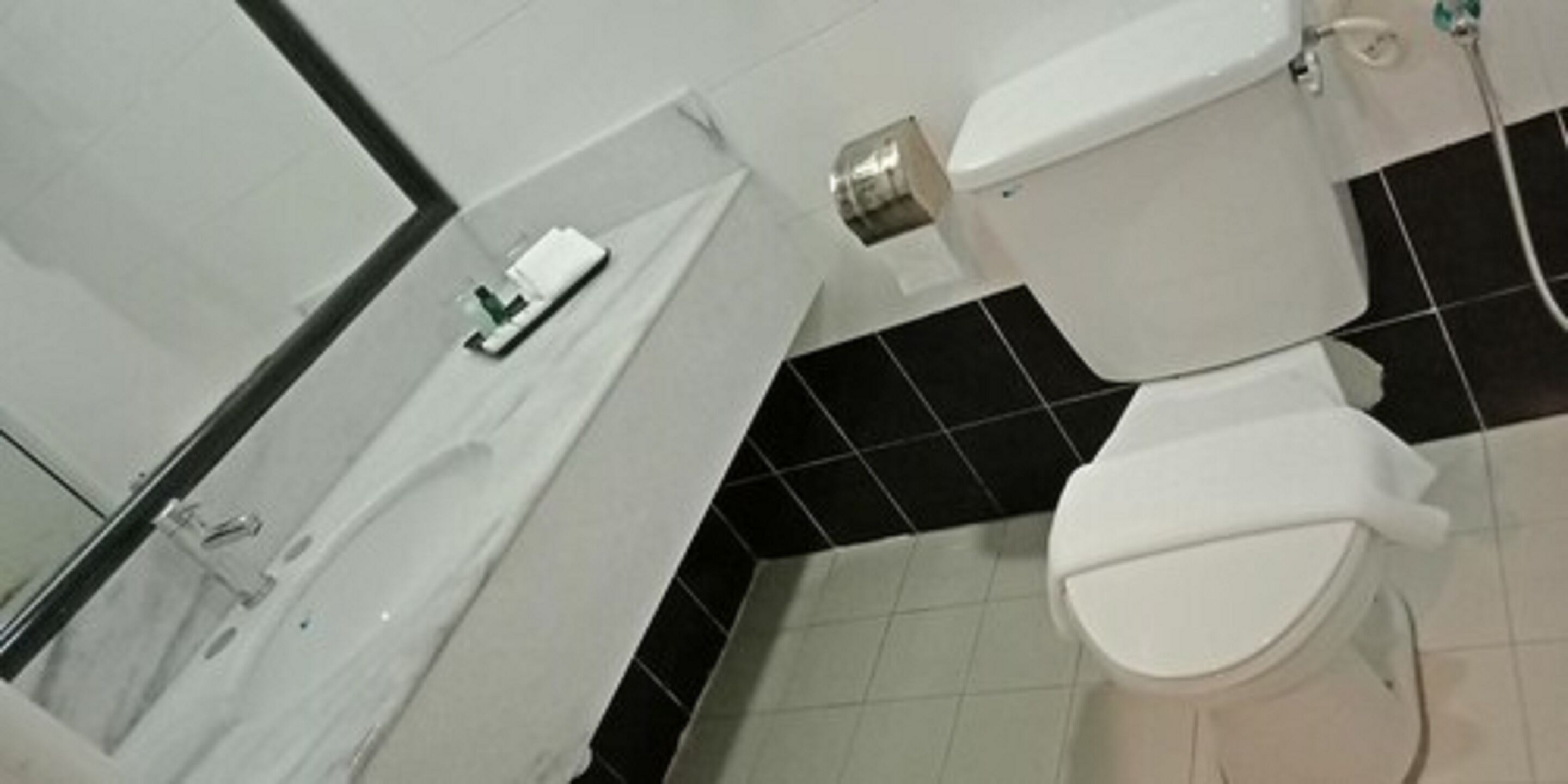 shower, rainfall showerhead, free toiletries, bidet