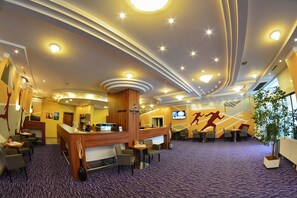 Sala de estar en el lobby