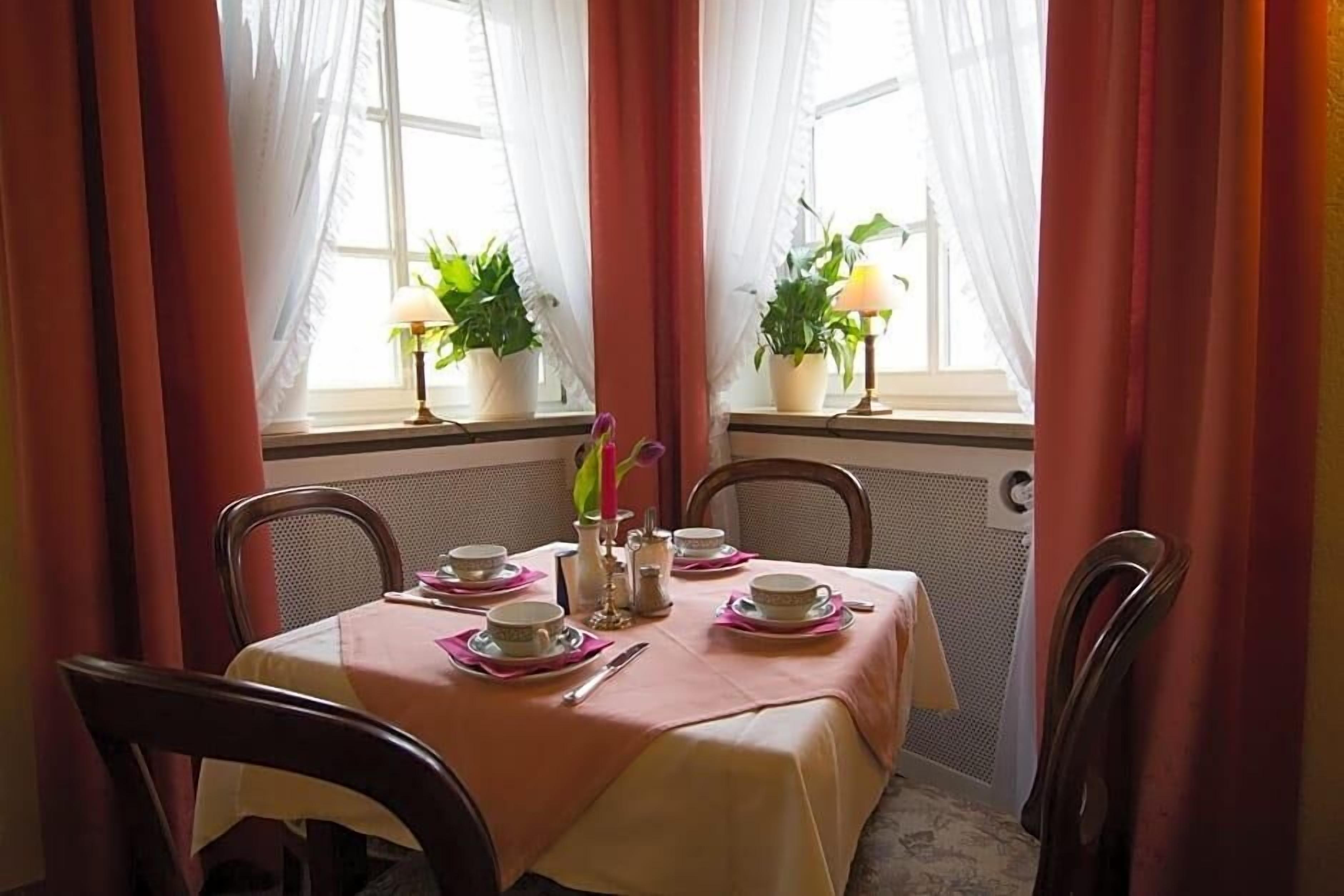 Blick von der Unterkunft