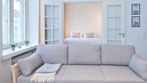 1 chambre, fer et planche à repasser, Wi-Fi gratuit, draps fournis