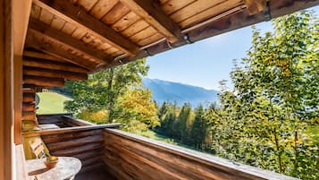 Deluxe chalet | Balkon